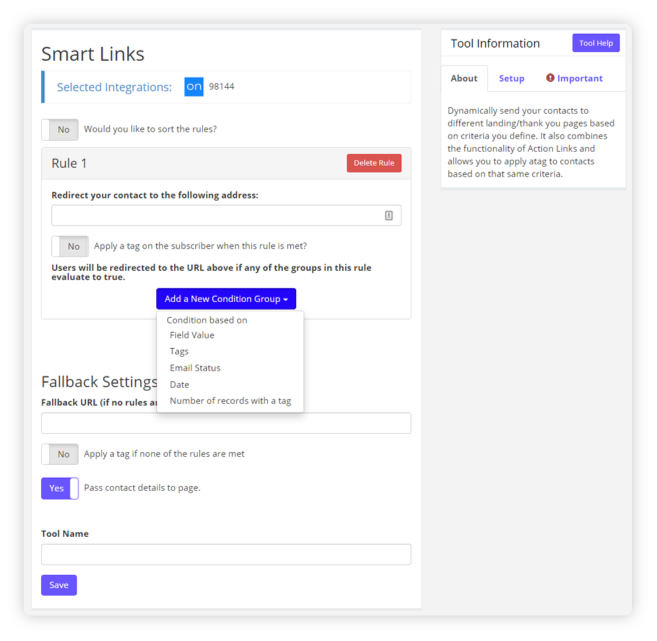ClickFix Ontraport Tracking and Dashboard Interface
