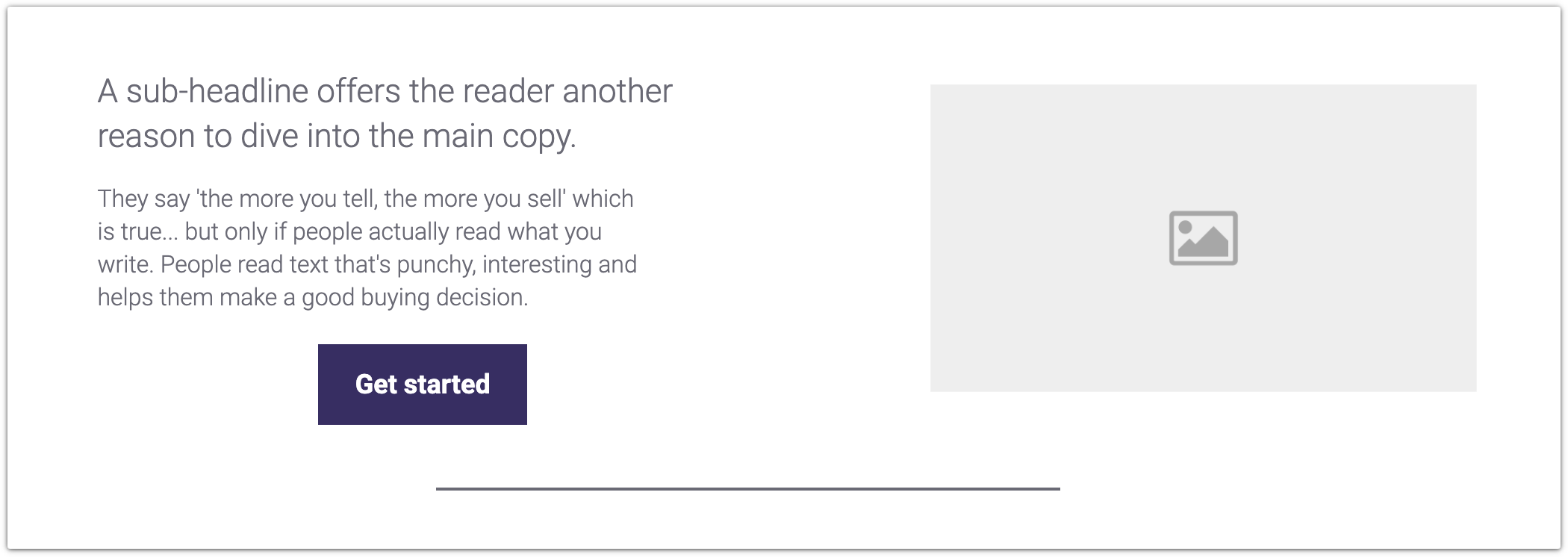 block layout example