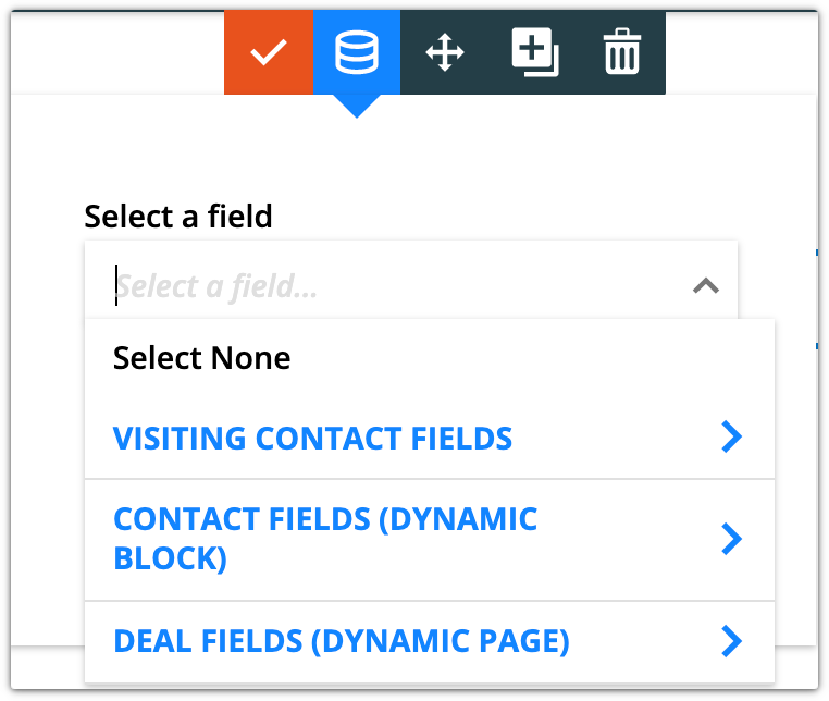 select field dropdown example from templates