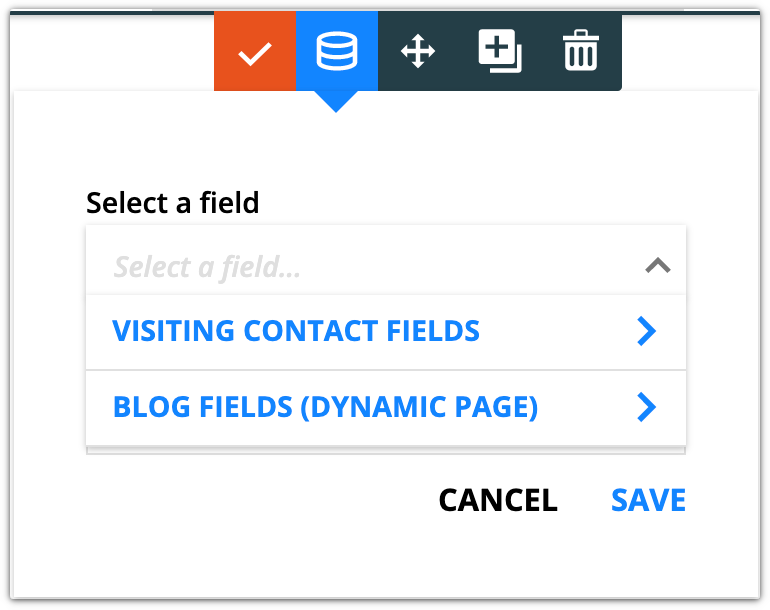 select field dropdown example