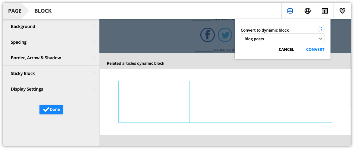 convert block example